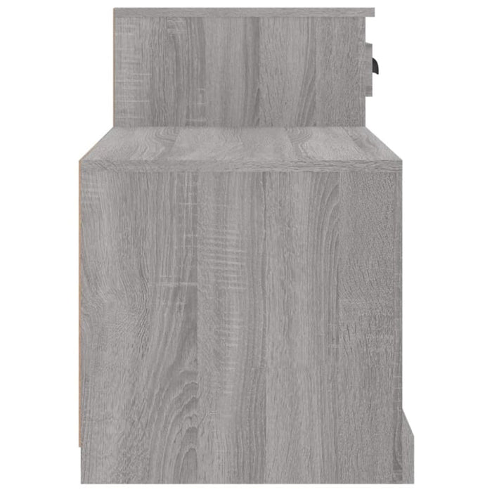 Shoe Cabinet Grey Sonoma 100x42x60 Cm Engineered Wood Nolaxx