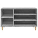 Shoe Cabinet Grey Sonoma 102x36x60 Cm Engineered Wood Nokial