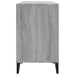 Shoe Cabinet Grey Sonoma 102x36x60 Cm Engineered Wood Nokipa