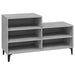 Shoe Cabinet Grey Sonoma 102x36x60 Cm Engineered Wood Nokitn