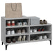 Shoe Cabinet Grey Sonoma 102x36x60 Cm Engineered Wood Nokitn
