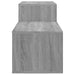 Shoe Cabinet Grey Sonoma 150x35x45 Cm Engineered Wood Nolkon
