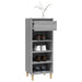 Shoe Cabinet Grey Sonoma 40x36x105 Cm Engineered Wood Nokiin