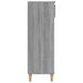 Shoe Cabinet Grey Sonoma 40x36x105 Cm Engineered Wood Nokiin