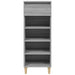 Shoe Cabinet Grey Sonoma 40x36x105 Cm Engineered Wood Nokiin