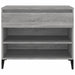 Shoe Cabinet Grey Sonoma 70x36x60 Cm Engineered Wood Nokiib