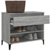 Shoe Cabinet Grey Sonoma 70x36x60 Cm Engineered Wood Nokiib