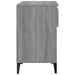 Shoe Cabinet Grey Sonoma 70x36x60 Cm Engineered Wood Nokiib