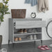 Shoe Cabinet Grey Sonoma 70x36x60 Cm Engineered Wood Nokiib