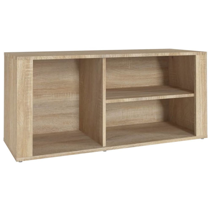 Shoe Cabinet Sonoma Oak 100x35x45 Cm Engineered Wood Nolkxt