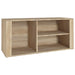 Shoe Cabinet Sonoma Oak 100x35x45 Cm Engineered Wood Nolkxt