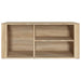 Shoe Cabinet Sonoma Oak 100x35x45 Cm Engineered Wood Nolkxt