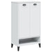Shoe Cabinet Viken White Solid Wood Pine Tiakxt