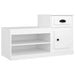 Shoe Cabinet White 100x42x60 Cm Engineered Wood Nolaol