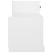 Shoe Cabinet White 100x42x60 Cm Engineered Wood Nolaol