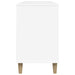 Shoe Cabinet White 102x36x60 Cm Engineered Wood Nokiab