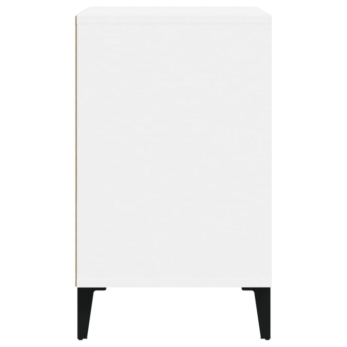 Shoe Cabinet White 102x36x60 Cm Engineered Wood Nokitx