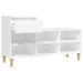 Shoe Cabinet White 102x36x60 Cm Engineered Wood Nxoxba
