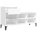 Shoe Cabinet White 102x36x60 Cm Engineered Wood Nxoxox