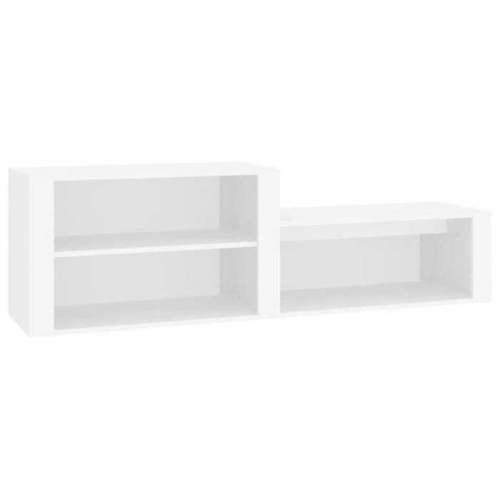 Shoe Cabinet White 150x35x45 Cm Engineered Wood Nolkox