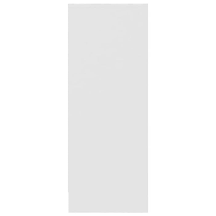 Shoe Cabinet White 31.5x35x90 Cm Engineered Wood Nbnkkk