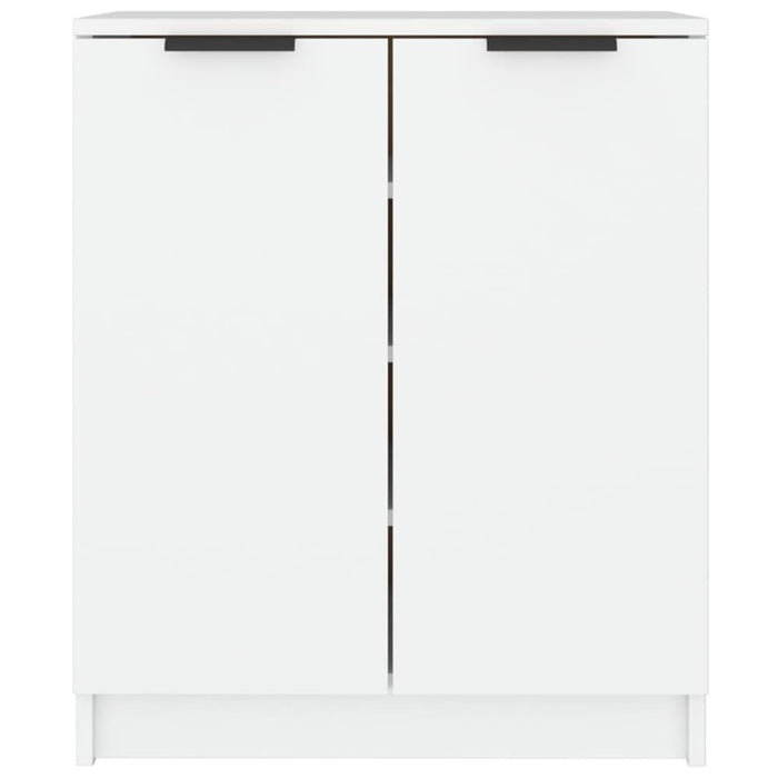 Shoe Cabinet White 59x35x70 Cm Engineered Wood Nooaxo