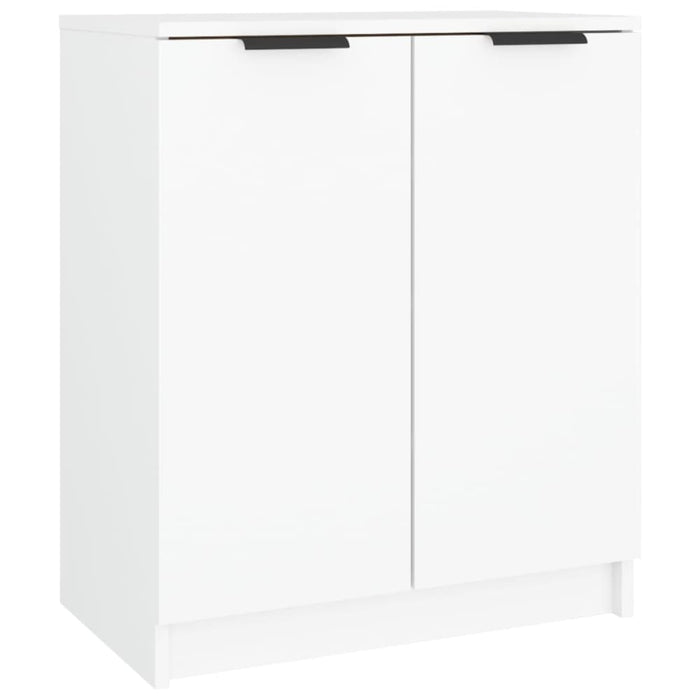 Shoe Cabinet White 59x35x70 Cm Engineered Wood Nooaxo