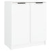 Shoe Cabinet White 59x35x70 Cm Engineered Wood Nooaxo