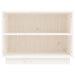 Shoe Cabinet White 60x34x45 Cm Solid Wood Pine Notpal