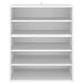 Shoe Cabinet White 60x35x70 Cm Engineered Wood Nbnktl