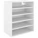 Shoe Cabinet White 60x35x70 Cm Engineered Wood Nbnktl