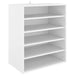 Shoe Cabinet White 60x35x70 Cm Engineered Wood Nbnktl
