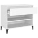 Shoe Cabinet White 70x36x60 Cm Engineered Wood Nokila