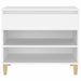 Shoe Cabinet White 70x36x60 Cm Engineered Wood Nokipl