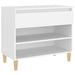 Shoe Cabinet White 70x36x60 Cm Engineered Wood Nokipl