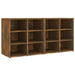 Shoe Cabinets 2 Pcs Smoked Oak 52.5x30x50 Cm Nxbpbk