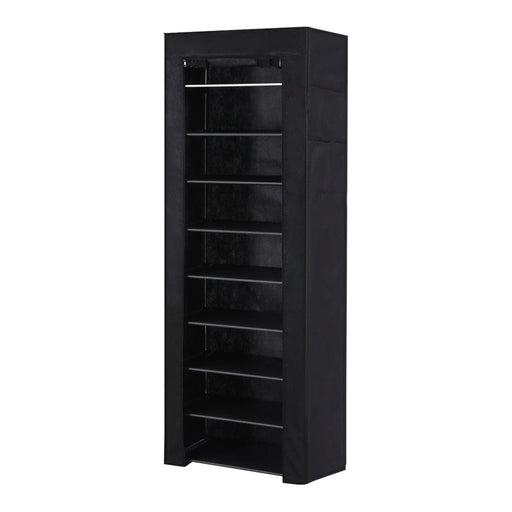 Goslash Picks Shoe Rack 10-tier 27 Pairs Removable Cover