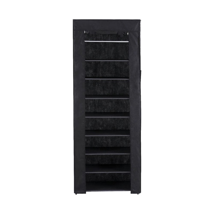 Goslash Picks Shoe Rack 10-tier 27 Pairs Removable Cover