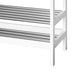Shoe Rack Cabinet Bamboo Bench 10 Paris White