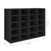 Shoe Rack Chipboard 92x30x67.5 Cm Black Tabxol