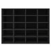 Shoe Rack Chipboard 92x30x67.5 Cm Black Tabxol