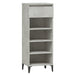 Shoe Rack Concrete Grey 40x36x105 Cm Engineered Wood Nokina