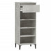 Shoe Rack Concrete Grey 40x36x105 Cm Engineered Wood Nokina