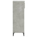 Shoe Rack Concrete Grey 40x36x105 Cm Engineered Wood Nokina