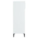 Shoe Rack Glossy Look White 40x36x105 Cm Engineered Wood