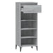 Shoe Rack Grey Sonoma 40x36x105 Cm Engineered Wood Nokinl