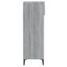 Shoe Rack Grey Sonoma 40x36x105 Cm Engineered Wood Nokinl