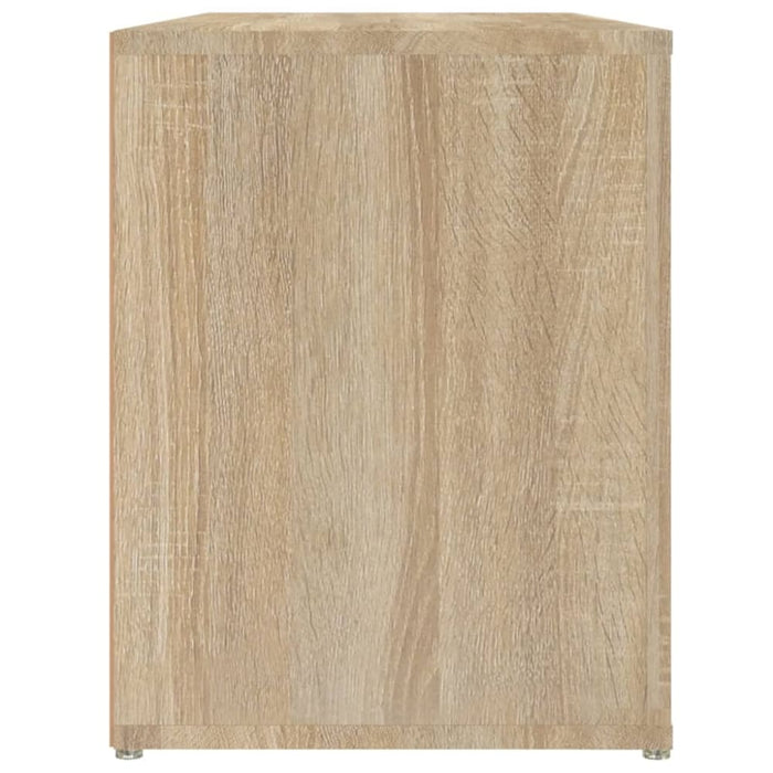 Shoe Rack Sonoma Oak 100x35x45 Cm Engineered Wood Nolkbi