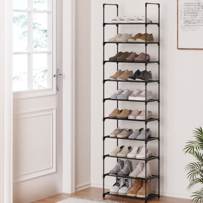 Goslash Picks Shoe Rack Storage Shelf 10-tier 20 Pairs Diy