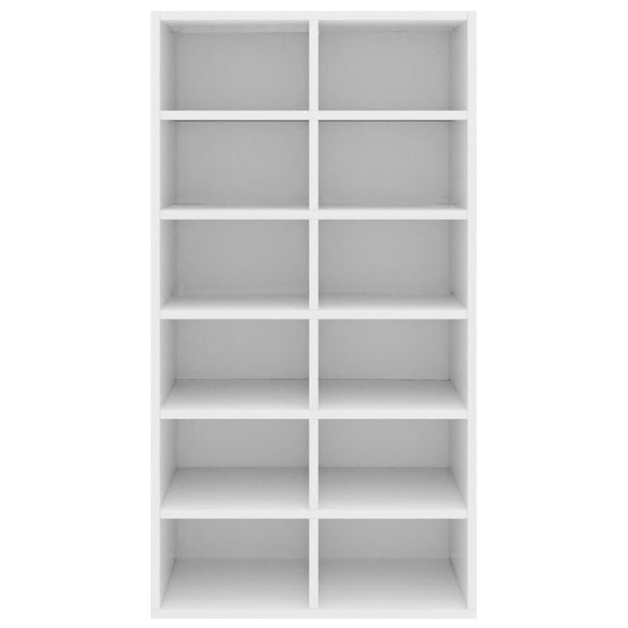 Shoe Rack White 54x34x100.5 Cm Engineered Wood Nbbtkl